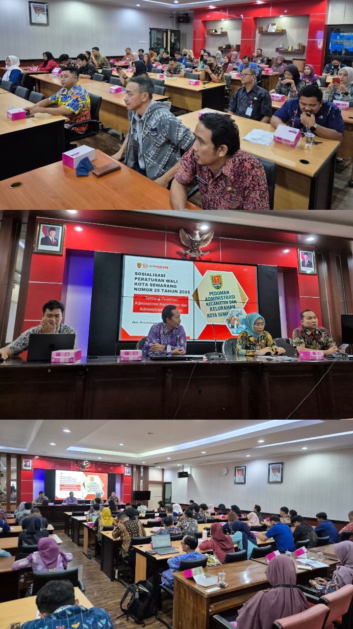 Diskominfo Kota Semarang Gelar Sosialisasi Penguatan Data Kewilayahan untuk Perencanaan dan Pengambilan Keputusan yang Tepat dan Berkelanjutan